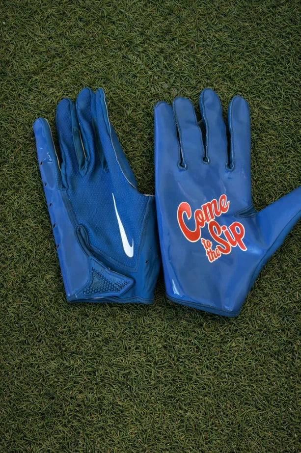 Ole miss gloves (blue)