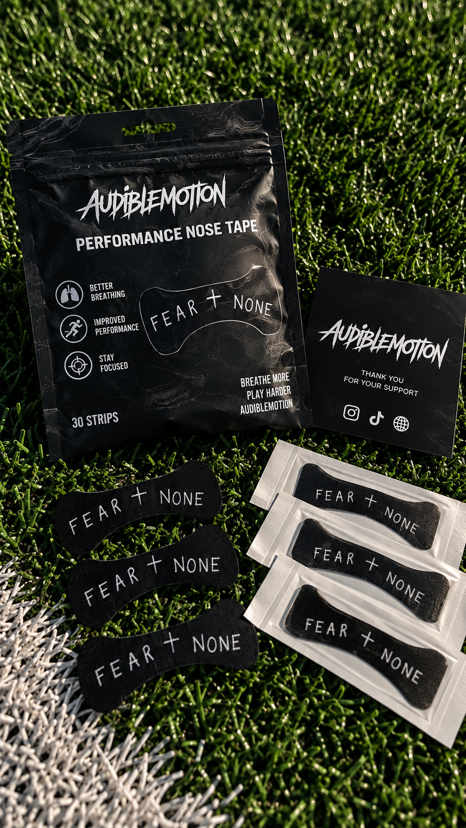 Fear None Nose Tape