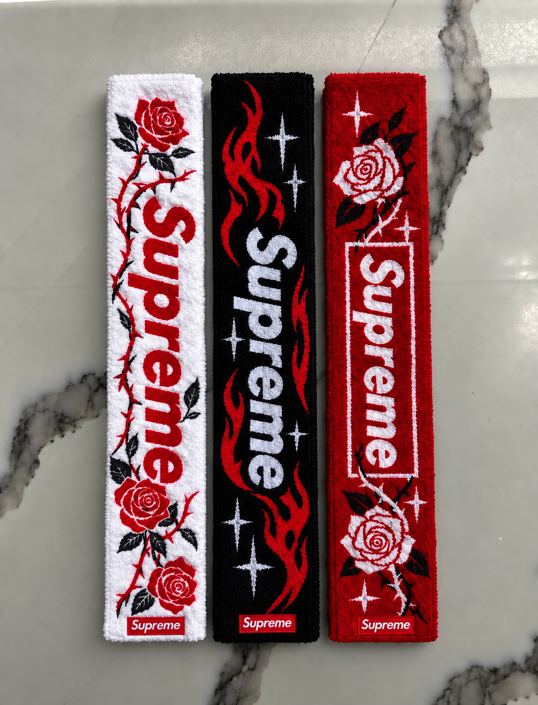 Supreme limited edition towels